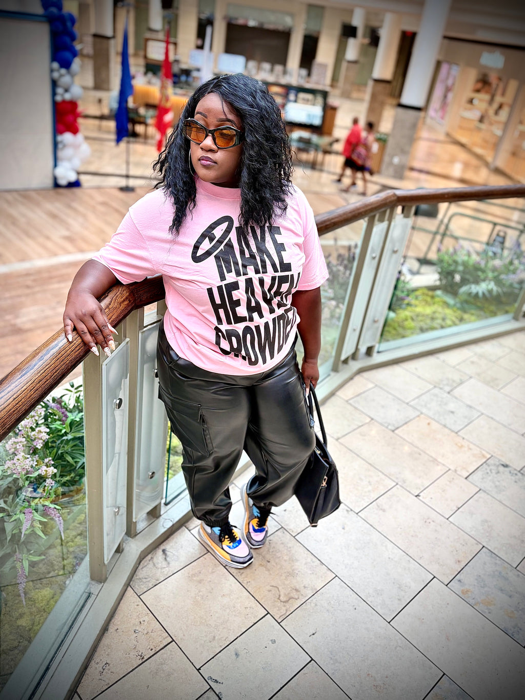 Make Heaven Crowded Tee- [pink,blue,apricot]