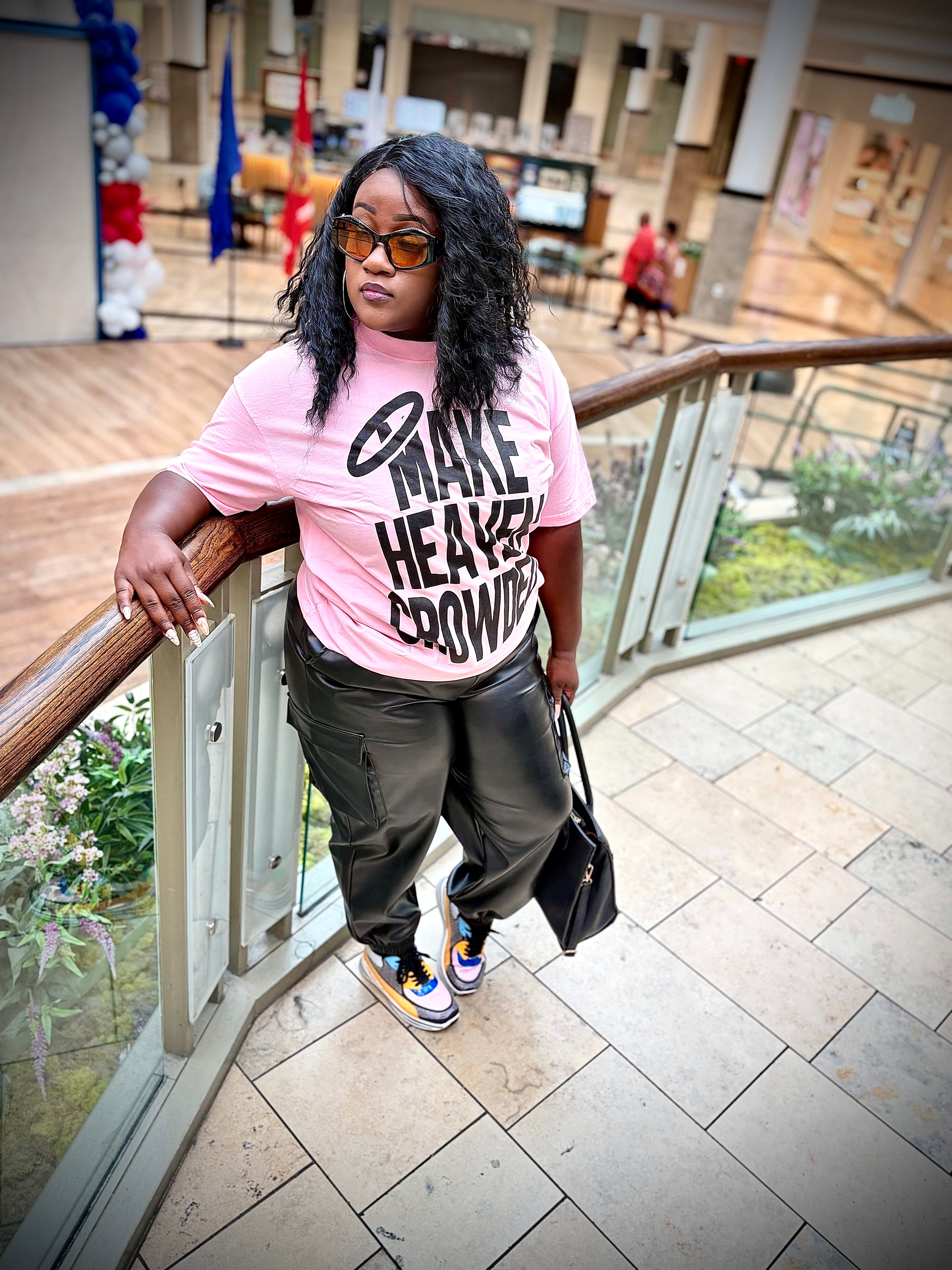 Make Heaven Crowded Tee- [pink,blue,apricot]
