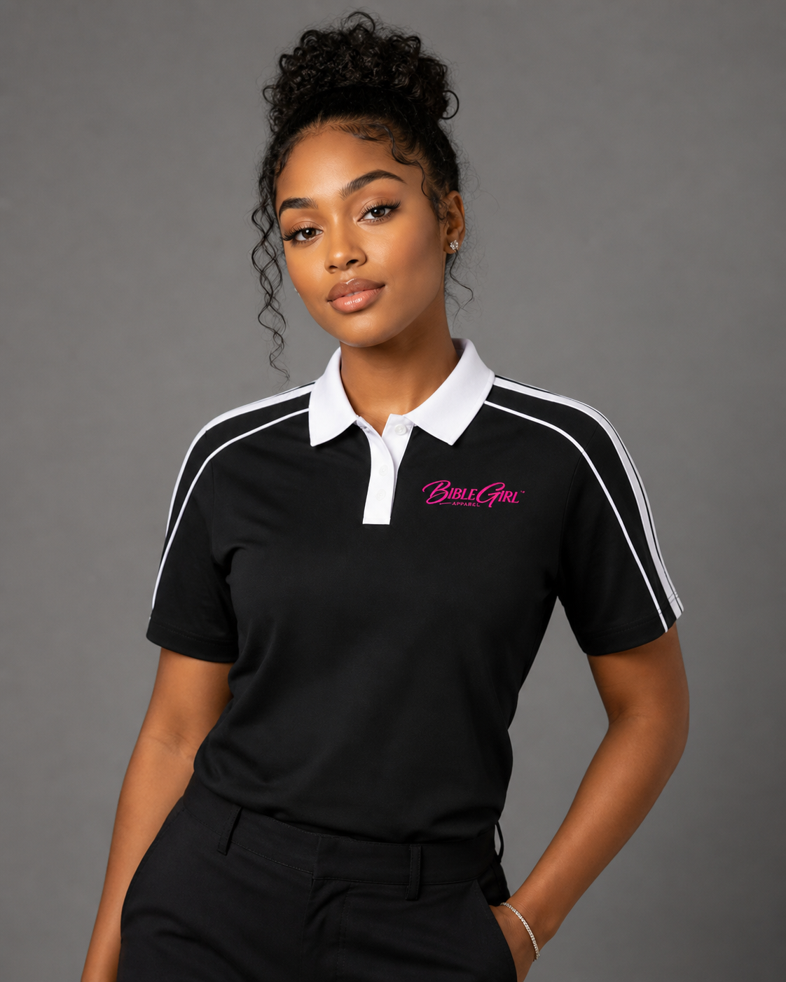 Bible Girl Signature Polo