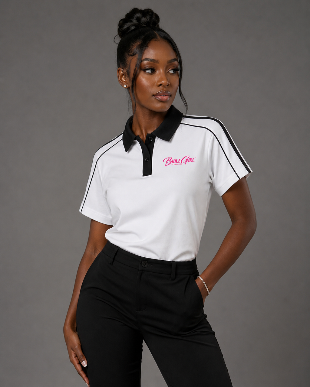 Bible Girl Signature Polo